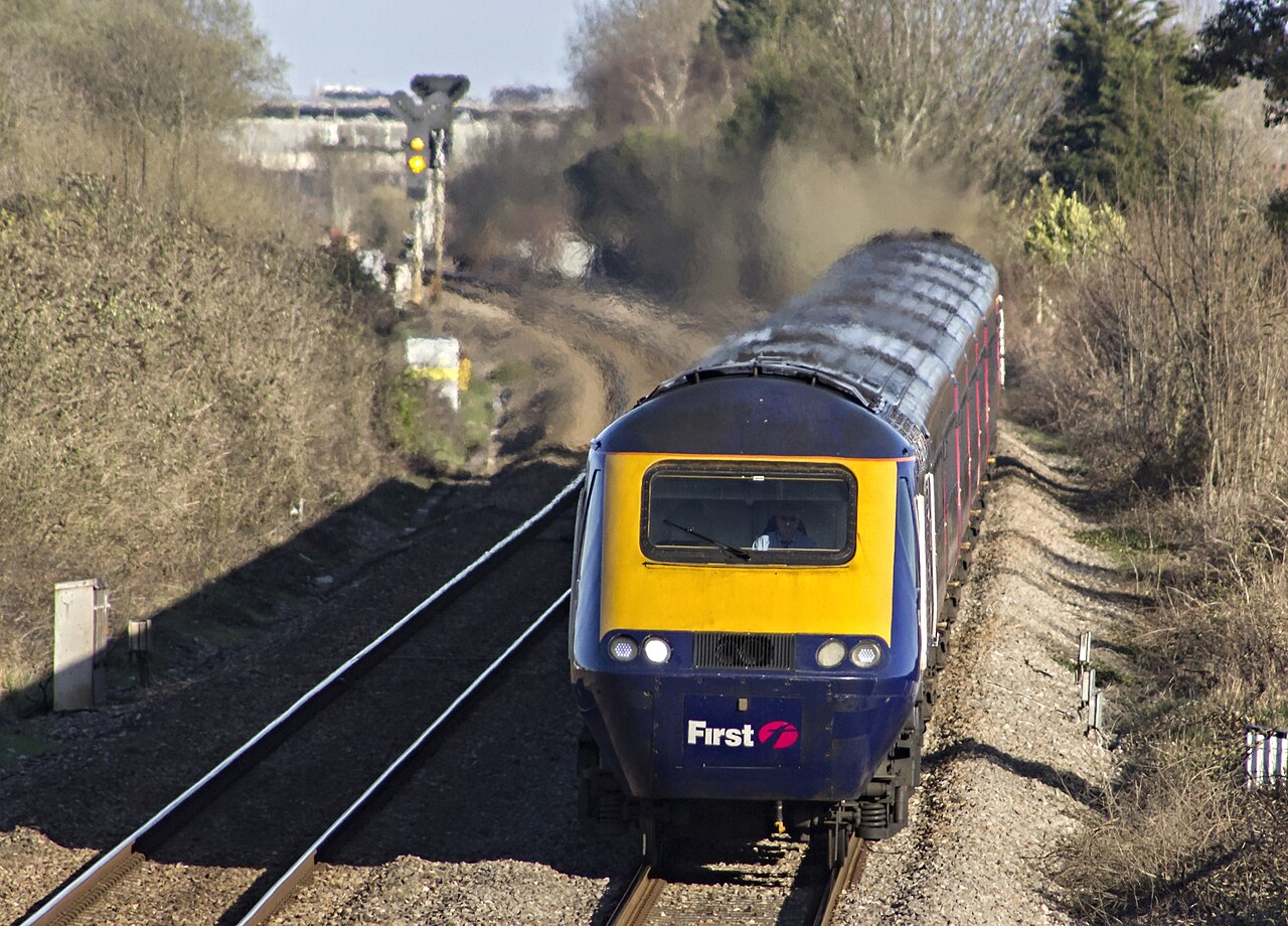 British High Speed Train at Canton in Cardiff